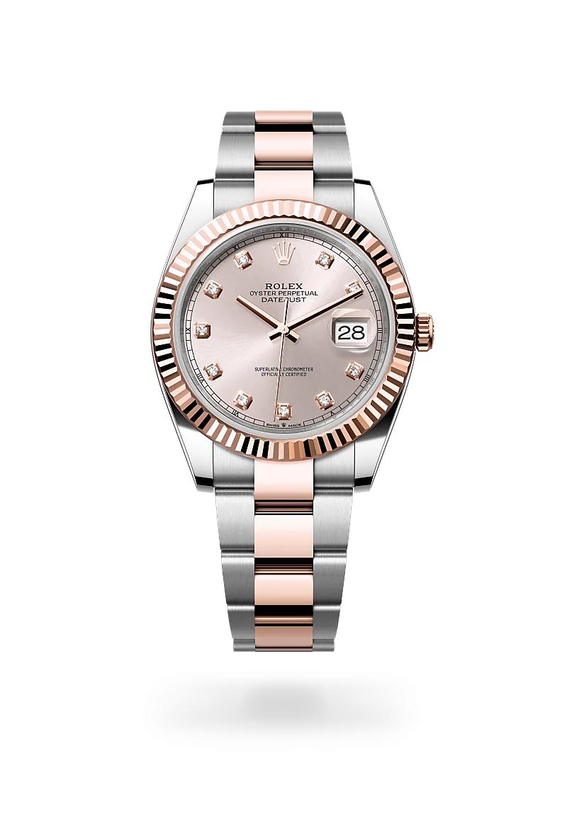 Rolex Oyster, 41 mm, Oystersteel and Everose gold M126331-0007